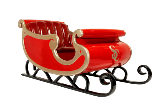Santa's Sleigh Display Prop