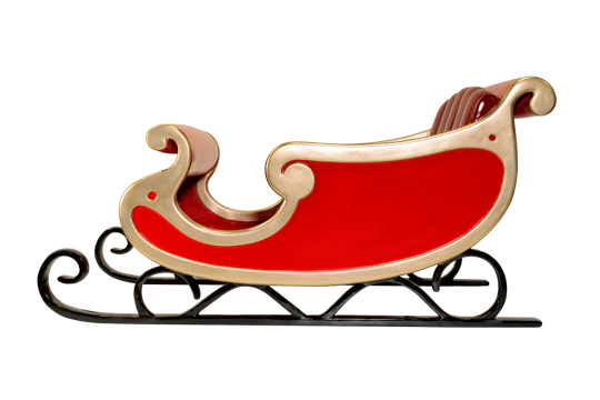 Santa's Sleigh Display Prop