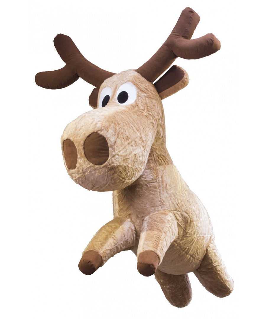 Giant Hanging Inflatable Reindeer Christmas Prop
