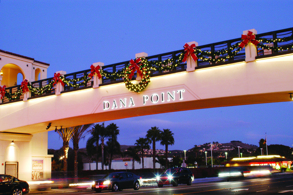 Holiday Foliage Decor with Red Structural Bows