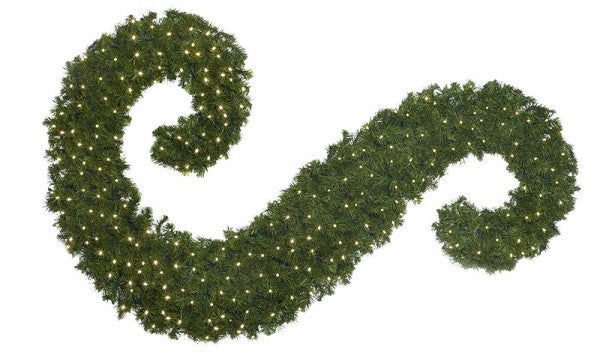 Right Side Topiary Scroll