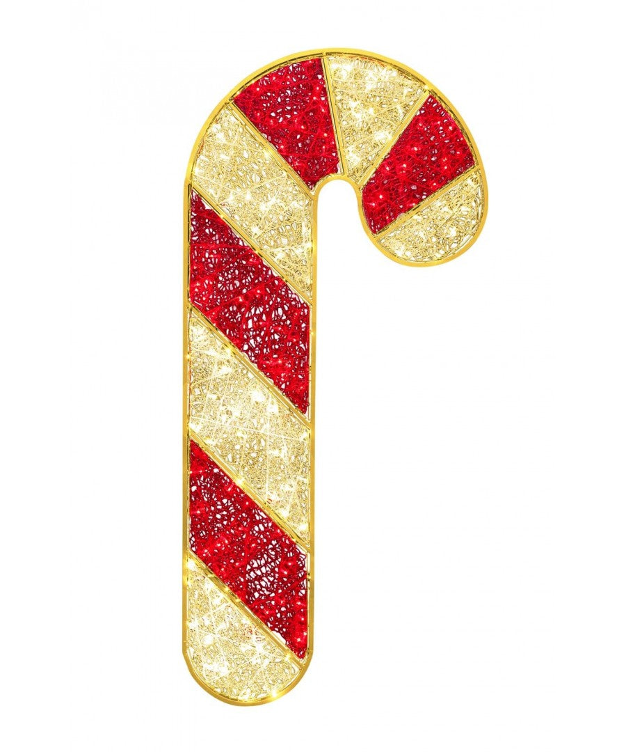 Giant LED Illuminated Candy Cane Decor