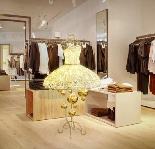 LED Lit Dress Retail Decoration Prop