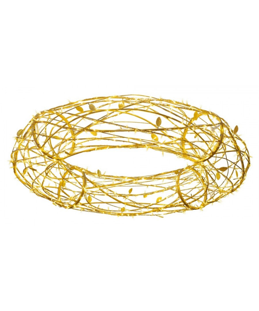 6.6' LED Leavesden Vine Wreath