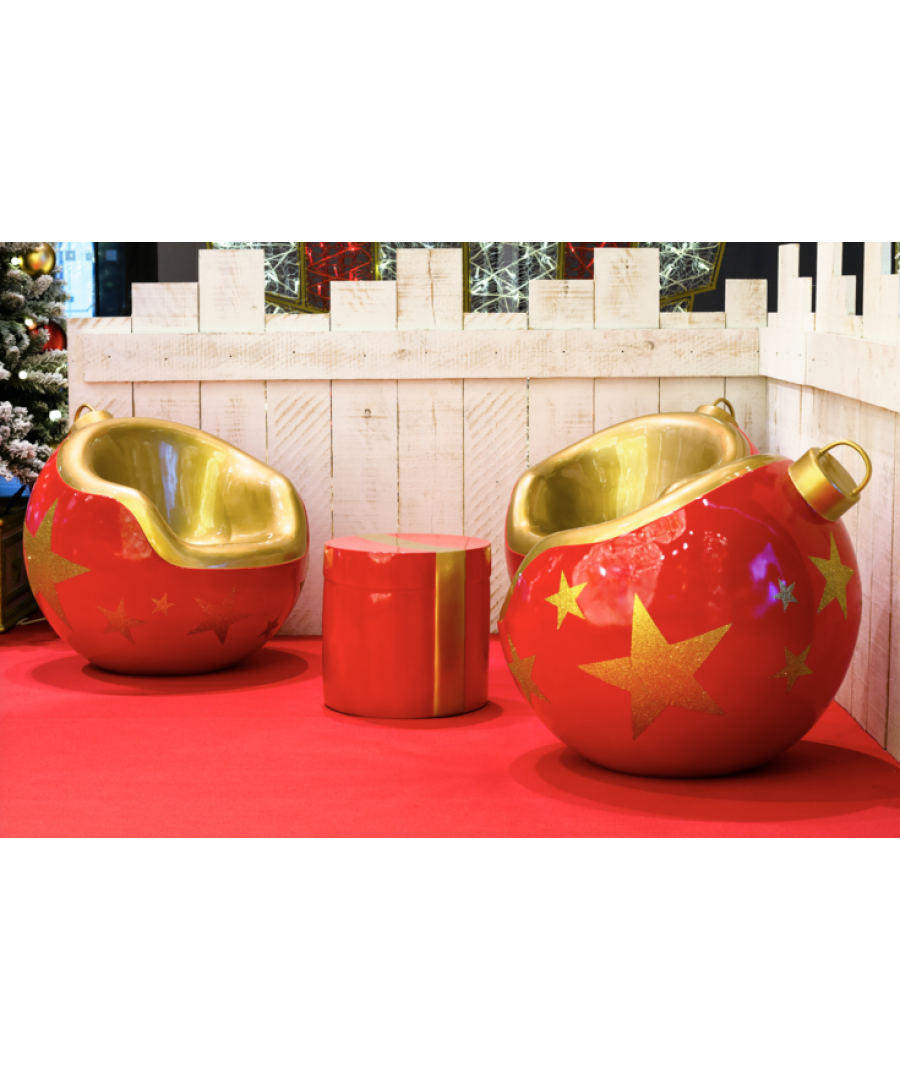 Decorative Christmas Ornament Chair