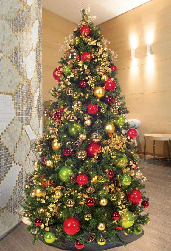 Classic Theme Christmas Tree Package