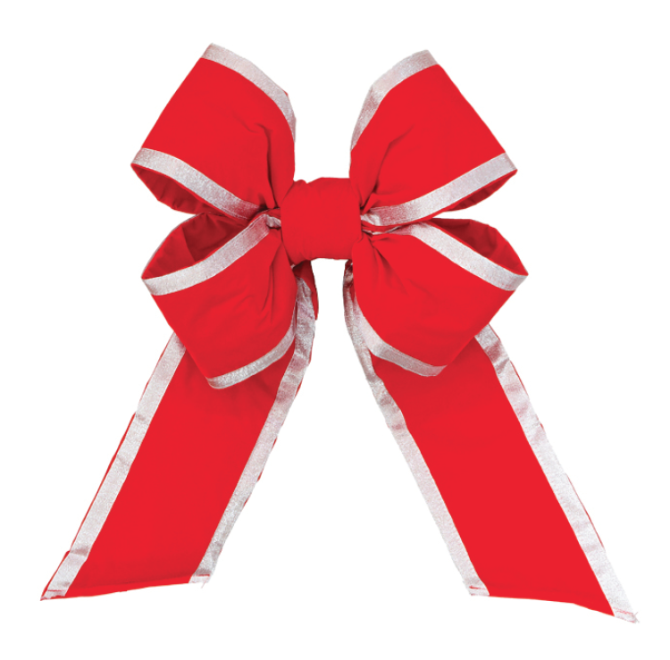 Christmas Ribbon Red Brilliant  Red Velvet Christmas Ribbon