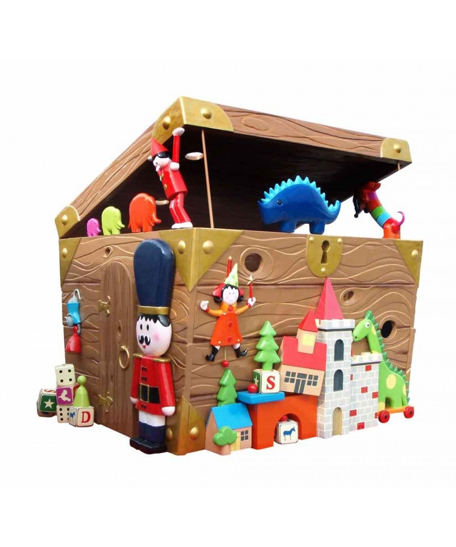 Walk Through Holiday Gift Box Santa House