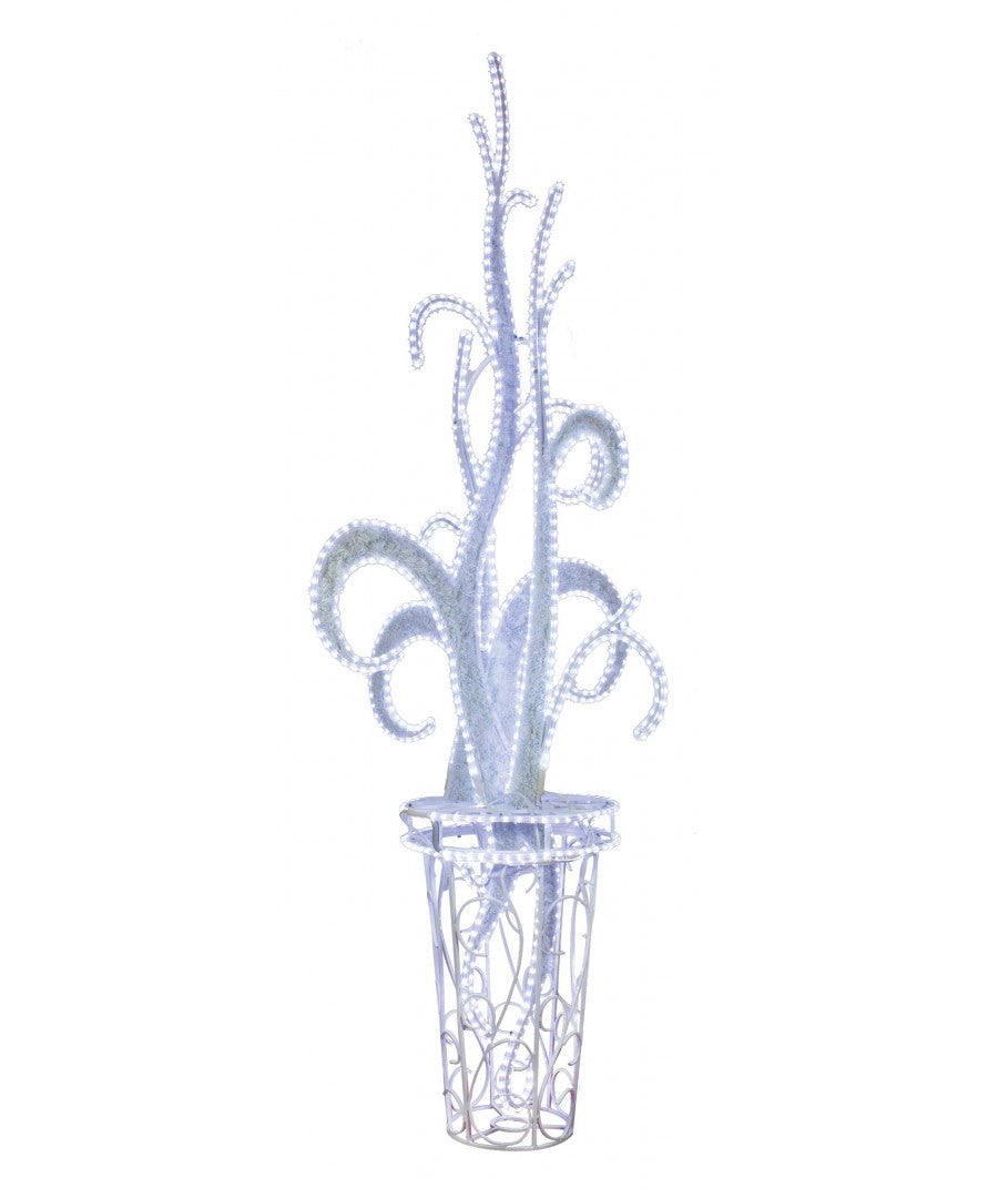Artistic White Rope Light Indoor Outdoor Christmas Tree Accent Decor