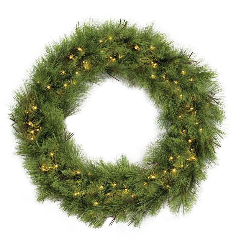 Bristle Pine Commercial Christmas Wreath