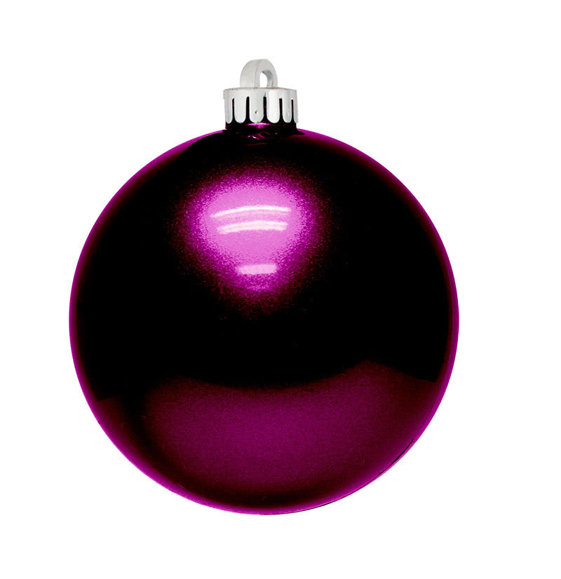 Cerise Candy Apple Christmas Ornament