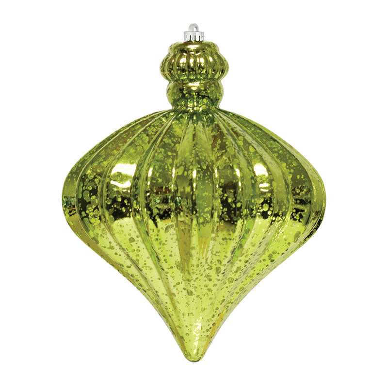 6.5" Commercial Jewel Shaped Mercury Ornament (Set of 8)