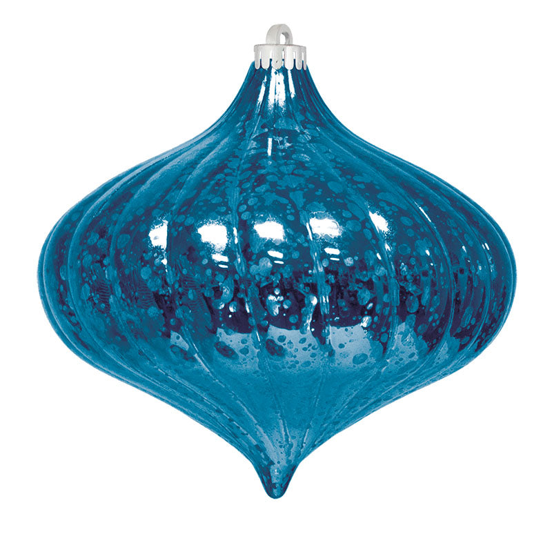 6" Commercial Top Swirl Mercury Ornament (Set of 8)