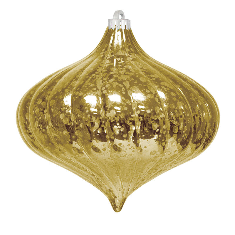 6" Commercial Top Swirl Mercury Ornament (Set of 8)