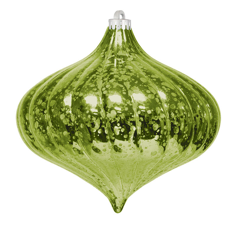6" Commercial Top Swirl Mercury Ornament (Set of 8)