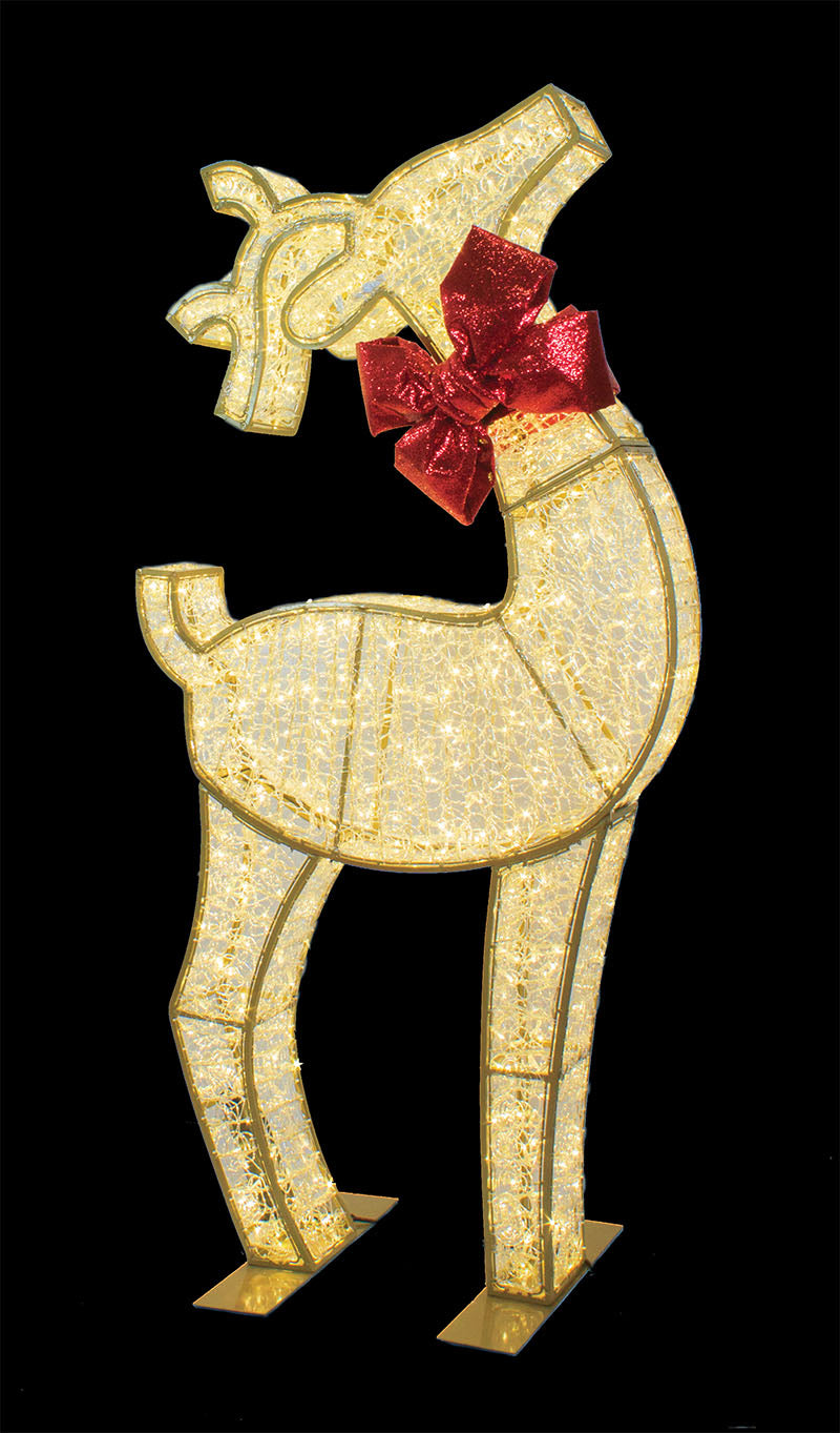 LED Illuminated Reindeer