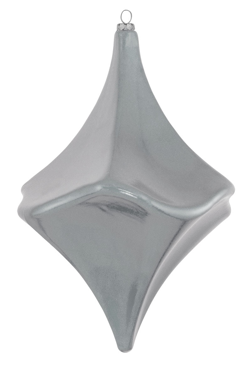 8" Short Diamond Finial Ornaments