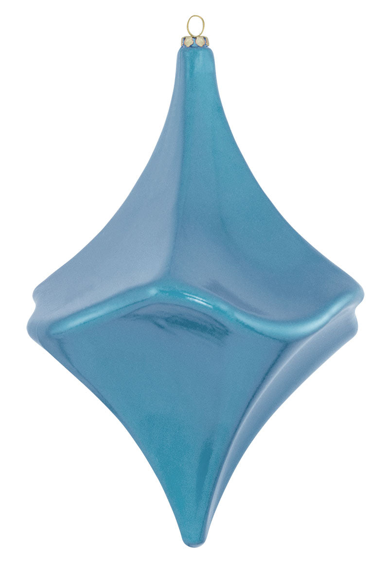 8" Short Diamond Finial Ornaments