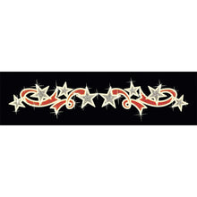 Star Swirl City Skyline Christmas Light Display