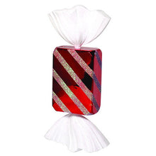 Large 19" Red and White Candy Ornament
