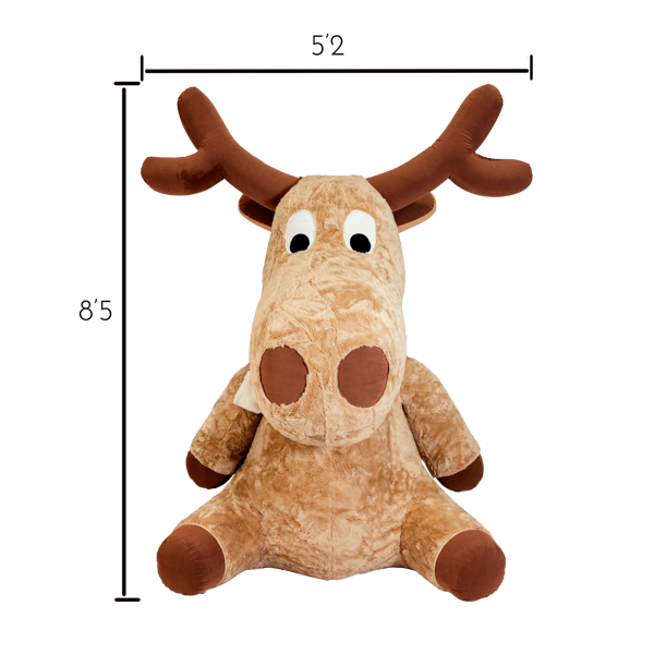 Includes required 580W ventilator for the 8.5' Inflatable Reindeer Display Prop