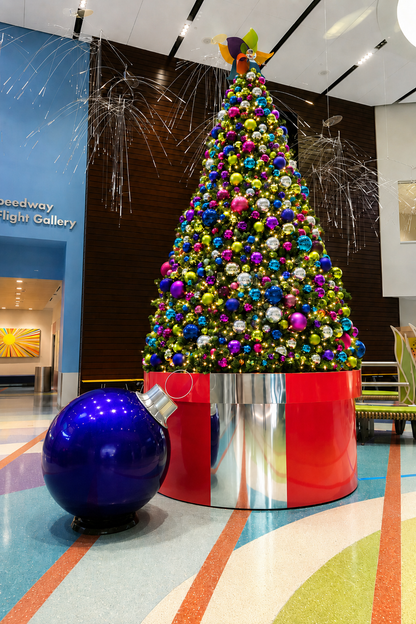 Indoor Deluxe Pre-Decorated Tower Tree with Options
