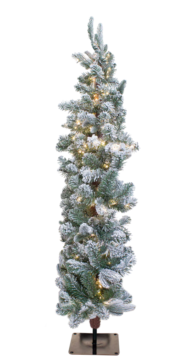 Flat Christmas Trees