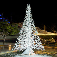 Large Illuminated Holiday Tree for Commercial Exterior Display LED