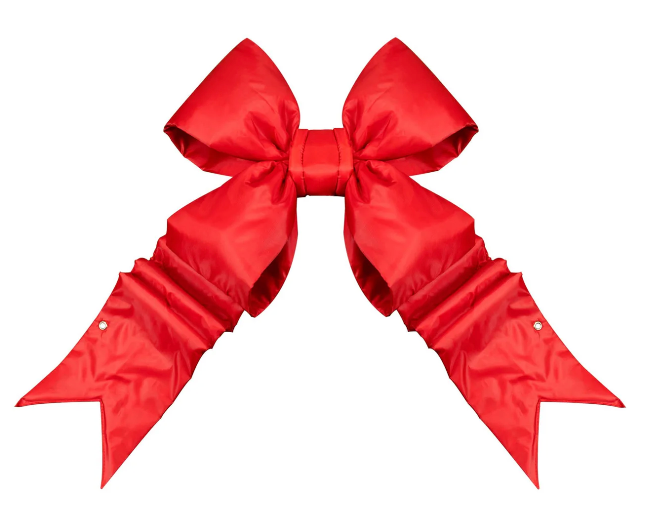 Red structural commercial bow