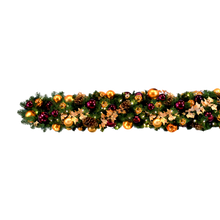 Traditional Tidings Pre-Decorated Garland 14" Wide
