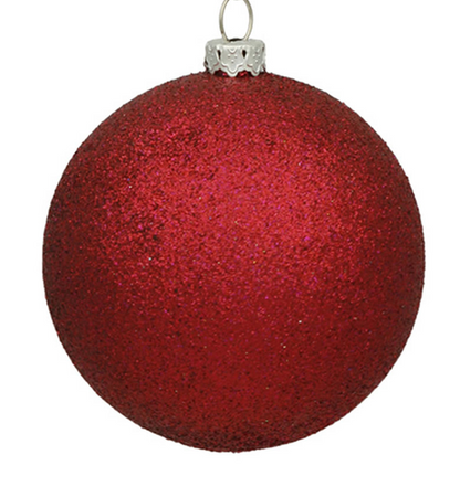 Glitter Ball Ornaments