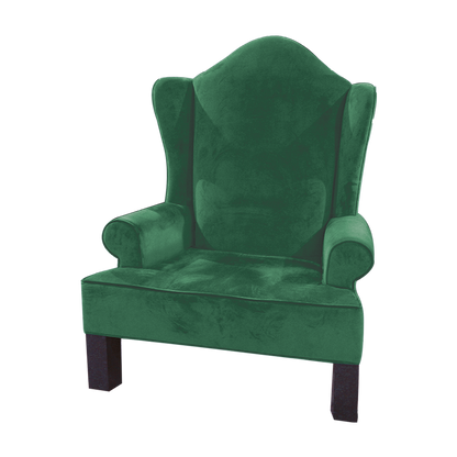 Wing Back Santa Chair