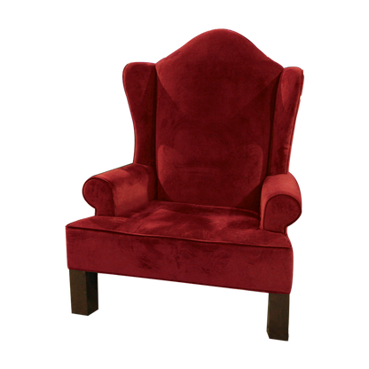 Wing Back Santa Chair