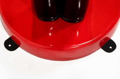 Sculpted detailing and painted finish on a 6' commercial Nutcracker prop intended for outdoor use