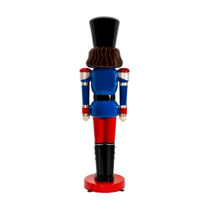 Intended for outdoor use: Classic Nutcracker prop, commercial-grade and unlit