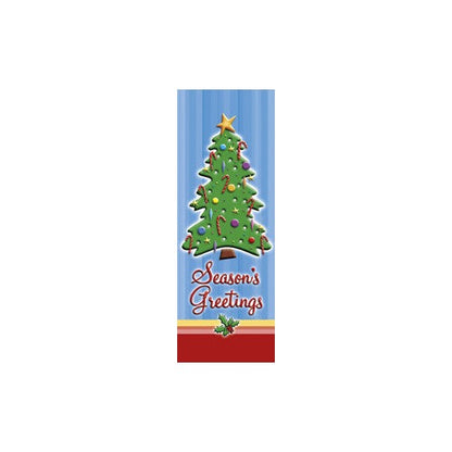 Cookie Tree light pole banner , whimsical full-color digital print on 18 oz reinforced vinyl; same art both sides