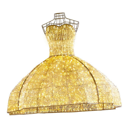 Dimensions: 8.2' H × 8.2' W × 7.2' D hanging dress form