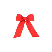 Premium Red Outdura Bow, structural commercial holiday bow with multiple sizes and trim options