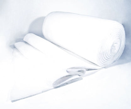 Snow Blanket Roll, 24"W x 90'L artificial snow roll, fluffy, flame-retardant and non-allergenic