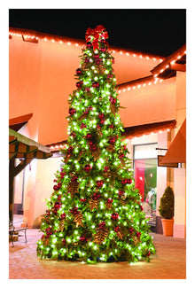 37" Metal Holly and Berry Spray
