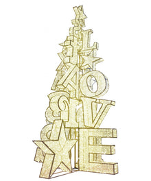 26' Holiday Greeting Light Christmas Tree