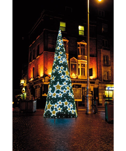 27.9' Hollywood Star Panel Christmas Tree