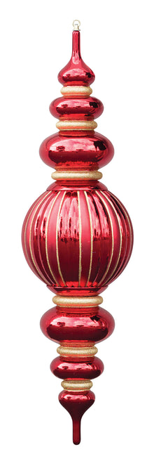 Jumbo Exterior Red 44" Finial