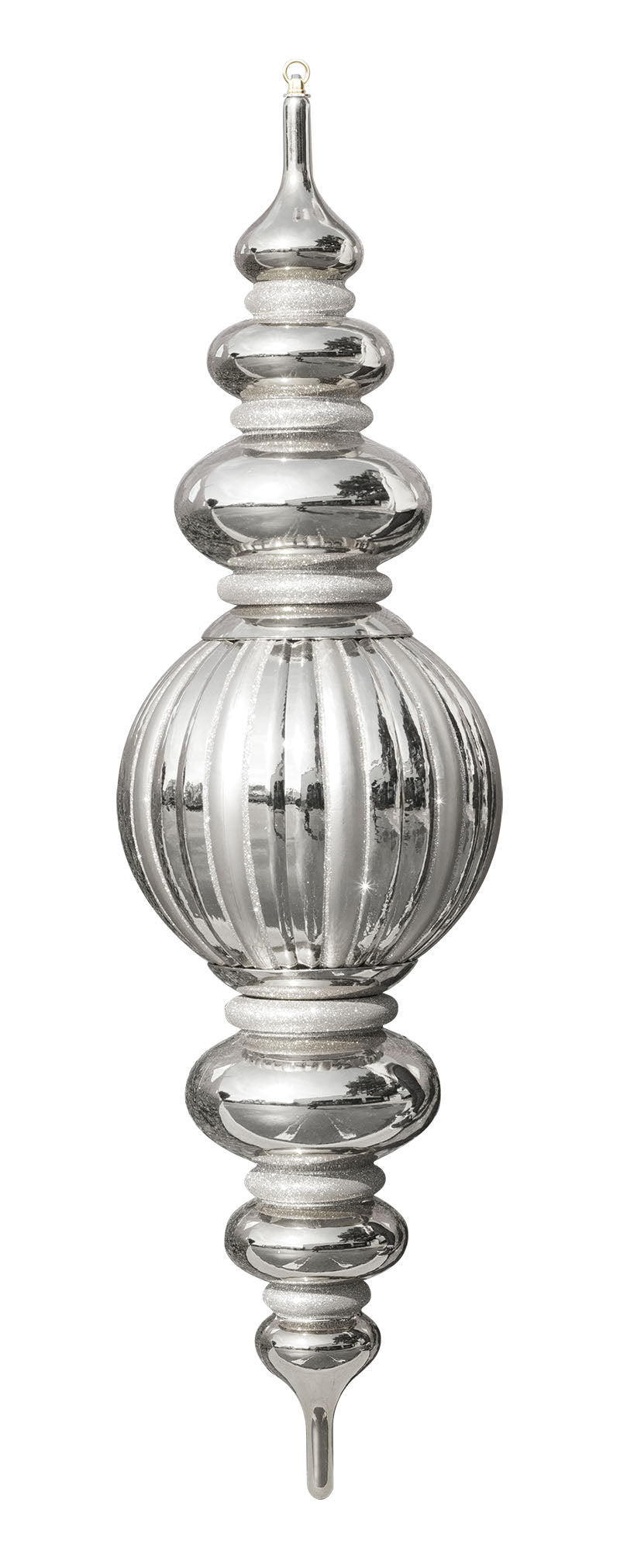 Jumbo Exterior Silver 44" Finial