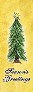 Paper Tree light pole banner , double-sided full-color digital print, available in 30″×60″, 30″×84″, 30″×94-96″