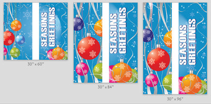 Full-color digital print on 18 oz. reinforced vinyl; double-sided with same art on both sides, produced on demand