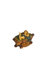 11.5-inch Nativity Baby Jesus figurine, stone-based poly resin with ceramic look, indoor or outdoor, 19 lbs.