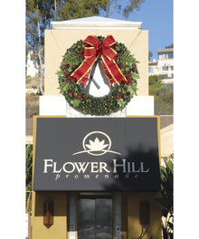 Commercial Outdoor Christmas Wreath Pre