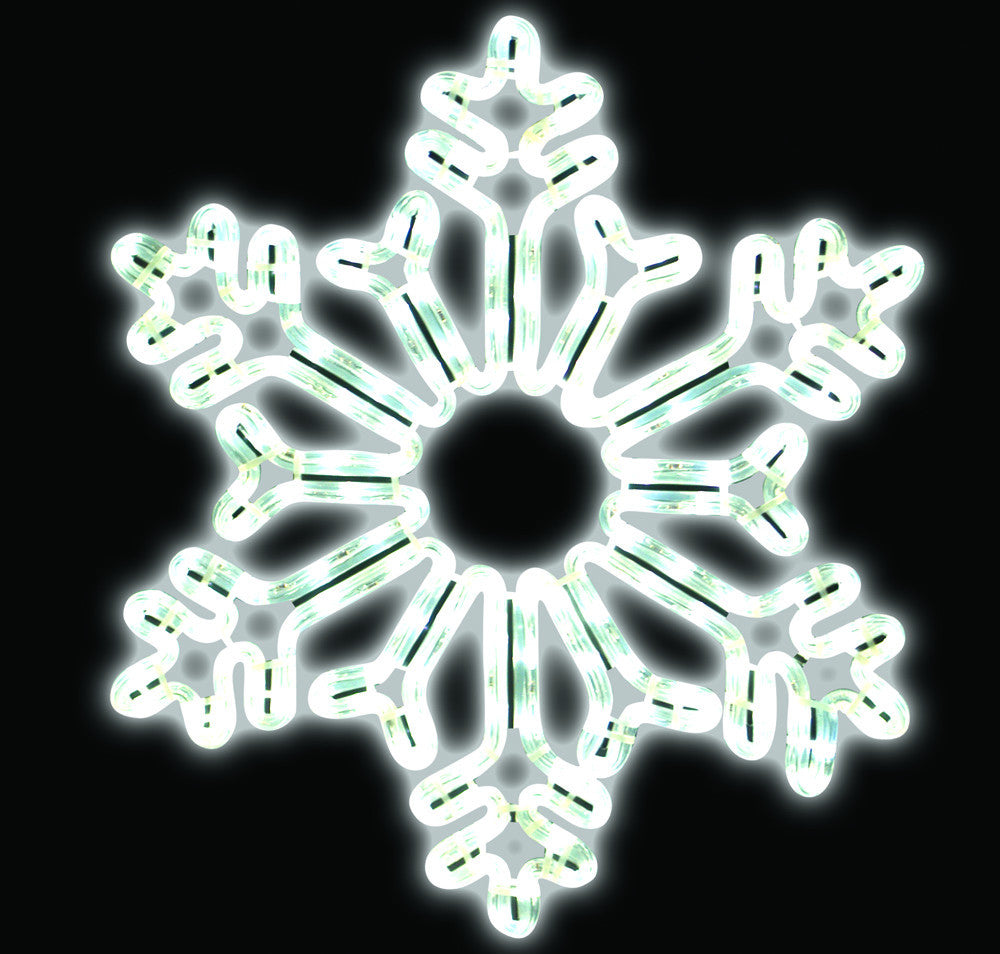 LED Snowflake - 18" Crystal Motiff