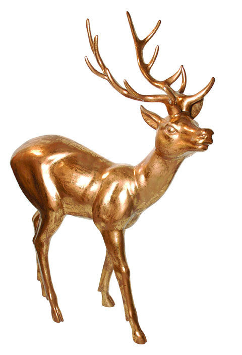 Gold Leaf Deer